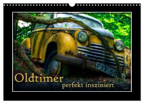 Oldtimer perfekt insziniert (Wandkalender 2024 DIN A3 quer), CALVENDO Monatskalender von Adams,  Heribert
