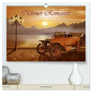 Oldtimer Romantik (hochwertiger Premium Wandkalender 2024 DIN A2 quer), Kunstdruck in Hochglanz von Jüngling alias Mausopardia,  Monika