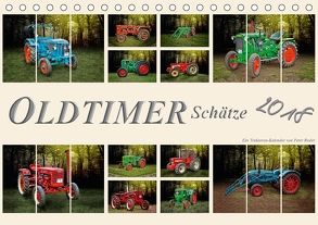 Oldtimer Schätze. Ein Traktoren-Kalender (Tischkalender 2018 DIN A5 quer) von Roder,  Peter