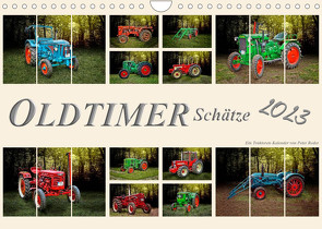 Oldtimer Schätze. Ein Traktoren-Kalender (Wandkalender 2023 DIN A4 quer) von Roder,  Peter