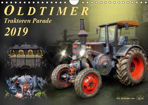 Oldtimer – Traktoren Parade (Wandkalender 2019 DIN A4 quer) von Roder,  Peter