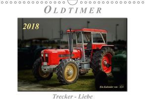 Oldtimer – Trecker Liebe (Wandkalender 2018 DIN A4 quer) von Roder,  Peter