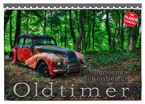 Oldtimer – Vergessene Schönheiten (Tischkalender 2024 DIN A5 quer), CALVENDO Monatskalender von Adams,  Heribert