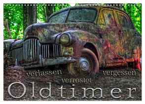 Oldtimer – verlassen verrostet vergessen (Wandkalender 2024 DIN A3 quer), CALVENDO Monatskalender von Adams foto-you.de,  Heribert