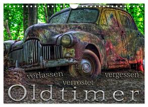 Oldtimer – verlassen verrostet vergessen (Wandkalender 2024 DIN A4 quer), CALVENDO Monatskalender von Adams foto-you.de,  Heribert