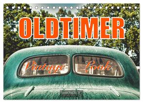 Oldtimer – Vintage Look (Tischkalender 2024 DIN A5 quer), CALVENDO Monatskalender von Fuchs,  Sven