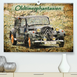 Oldtimerphantasien (Premium, hochwertiger DIN A2 Wandkalender 2021, Kunstdruck in Hochglanz) von Jaeger,  Michael, mitifoto