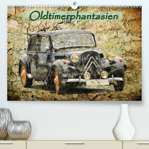 Oldtimerphantasien (Premium, hochwertiger DIN A2 Wandkalender 2023, Kunstdruck in Hochglanz) von Jaeger,  Michael, mitifoto