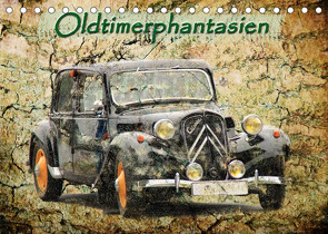 Oldtimerphantasien (Tischkalender 2023 DIN A5 quer) von Jaeger,  Michael, mitifoto