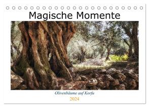 Olivenbäume auf Korfu (Tischkalender 2024 DIN A5 quer), CALVENDO Monatskalender von Bernhardt,  Ute