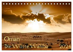 Oman – Die Wüste Wahiba (Tischkalender 2024 DIN A5 quer), CALVENDO Monatskalender von Zwanzger,  Wolfgang