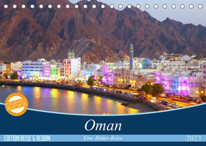 Oman – Eine Bilder-Reise (Tischkalender 2023 DIN A5 quer) von Heinrich,  Sebastian