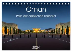 Oman – Perle der arabischen Halbinsel (Tischkalender 2024 DIN A5 quer), CALVENDO Monatskalender von Zwanzger,  Wolfgang