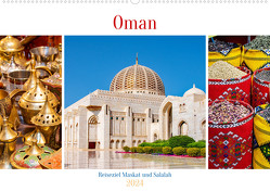 Oman – Reiseziel Maskat und Salalah (Wandkalender 2024 DIN A2 quer), CALVENDO Monatskalender von Schwarze,  Nina