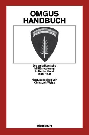 OMGUS-Handbuch von Weisz,  Christoph