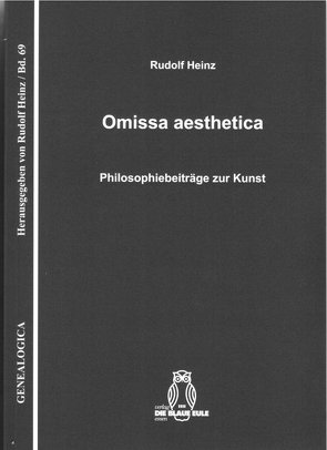 Omissa aesthetica von Heinz,  Rudolf