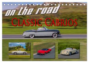 on the road Classic Cabrios (Tischkalender 2024 DIN A5 quer), CALVENDO Monatskalender von Möller,  Reinhold