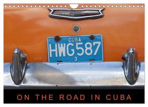 On the road in Cuba (Wandkalender 2024 DIN A4 quer), CALVENDO Monatskalender von Ristl,  Martin