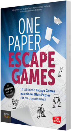 One Paper Escape Games von Otto,  Alexander, Otto,  Wiebke, Weilandt,  Merle, Weilandt,  Nils
