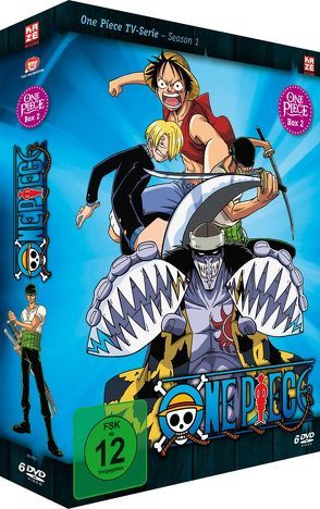 One Piece – Die TV Serie – Box 2 von Miyamoto,  Hiroaki, Sakai,  Munehisa, Shimizu,  Junji, Uda,  Kônosuke