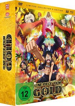 One Piece Movie 12: Gold (Limited Collector’s Edition inkl. 3D-Blu-ray, Blu-ray und DVD) von Miyamoto,  Hiroaki