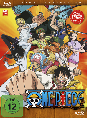 One Piece – TV-Serie – Box 26 (Episoden 780-804) [4 Blu-rays] von Miyamoto,  Hiroaki, Sakai,  Munehisa, Shimizu,  Junji, Uda,  Kônosuke