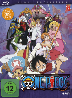 One Piece – TV-Serie – Box 27 (Episoden 805-828) [4 Blu-rays] von Miyamoto,  Junji Shimizu,  Kônosuke Uda,  Munehisa Sakai,  Hiroaki