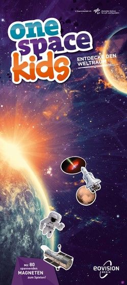 one space kids Weltall Spielatlas – Astronauten, Satelliten, Planeten von Eisl,  Markus