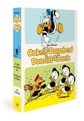 Onkel Dagobert und Donald Duck von Carl Barks – Schuber 1948-1950 von Barks,  Carl, Fuchs,  Erika