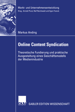 Online Content Syndication von Anding,  Markus