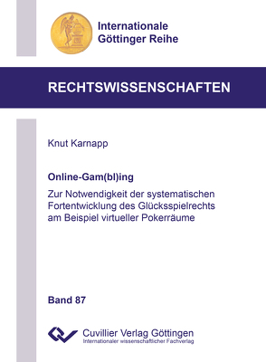 Online-Gam(bl)ing von Karnapp,  Knut