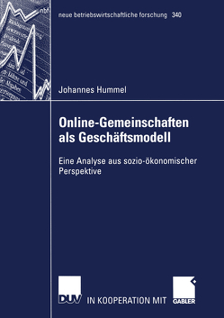 Online-Gemeinschaften als Geschäftsmodell von Hummel,  Johannes