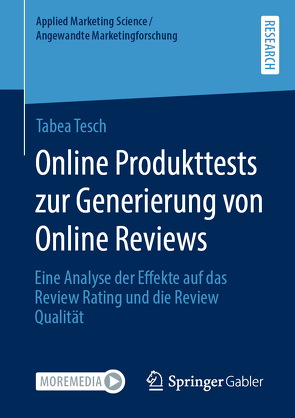 Online Produkttests zur Generierung von Online Reviews von Tesch,  Tabea