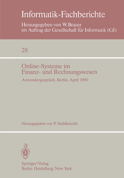 Online-Systeme im Finanz- und Rechnungswesen von Stahlknecht,  P.