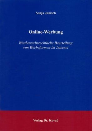 Online-Werbung von Janisch,  Sonja