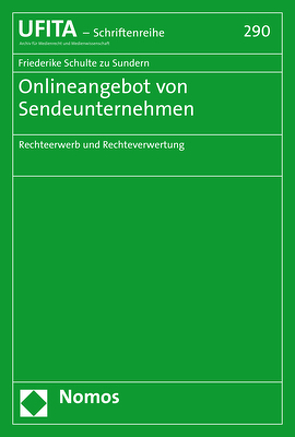 Onlineangebot von Sendeunternehmen von Schulte zu Sundern,  Friederike