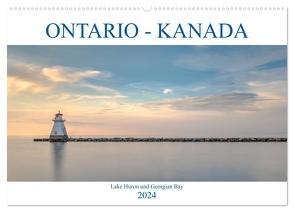 Ontario Kanada, Lake Huron und Georgian Bay (Wandkalender 2024 DIN A2 quer), CALVENDO Monatskalender von Kruse,  Joana