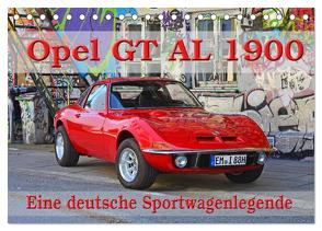 Opel GT 1900 AL Eine deutsche Sportwagenlegende (Tischkalender 2024 DIN A5 quer), CALVENDO Monatskalender von Laue,  Ingo