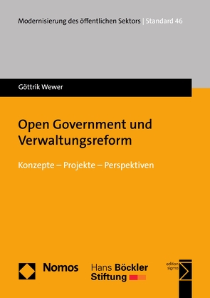 Open Government und Verwaltungsreform von Wewer,  Göttrik