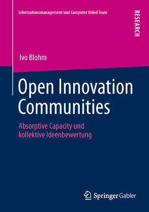 Open Innovation Communities von Blohm,  Ivo