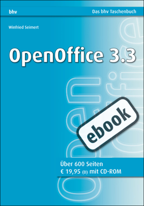 OpenOffice 3.3 von Seimert,  Winfried