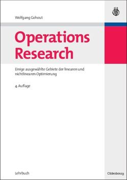 Operations Research von Gohout,  Wolfgang