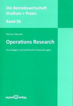 Operations Research von Wessler,  Markus