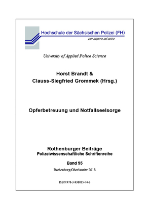 Opferbetreuung und Notfallseelsorge von Brandt,  Horst, Grommek,  Clauss-Siegfried