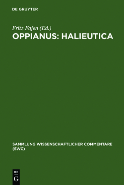 Oppianus: Halieutica von Fajen,  Fritz