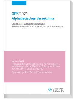 OPS 2021 Alphabetisches Verzeichnis von Auhuber,  Thomas