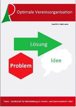 Optimale Vereinsorganisation von Joachim,  Lehmann
