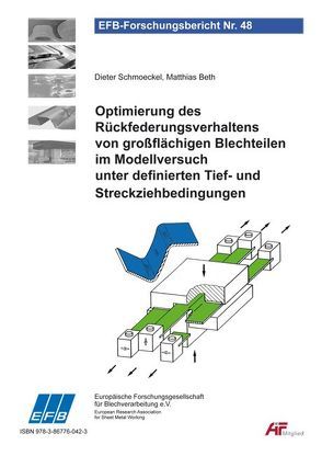 Optimierung des Rückfederungsverhaltens von großflächigen Blechteilen im Modellversuch unter definierten Tief- und Streckziehbedingungen von Beth,  Matthias, Schmoeckel,  Dieter