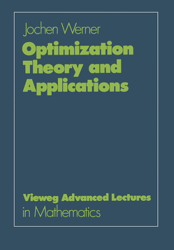 Optimization Theory and Applications von Werner,  Jochen