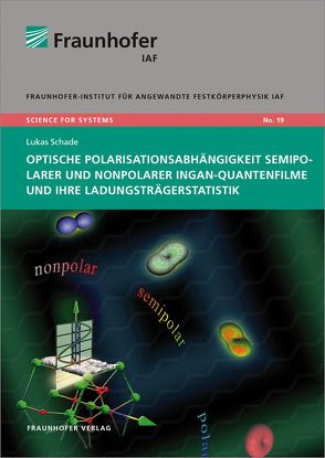 Optische Polarisationsabhängigkeit semipolarer und nonpolarer InGaN-Quantenfilme und ihre Ladungsträgerstatistik. von Ambacher,  Oliver, Schade,  Lukas